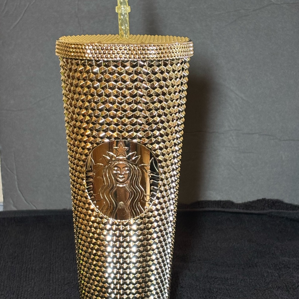Starbucks Gold Spikes Tumbler
